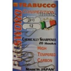 Крючки Trabucco Pro sword hooks 2410 Micro (уп. 20 шт)