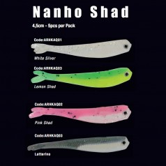 Силикон HERAKLES NANHO SHAD 4.5cm