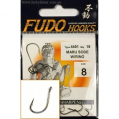 Крючки FUDO MARU SODE W/RING