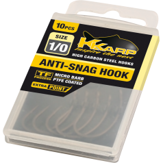 Гачки K-Karp TF HOOKS ANTI-SNAG 10шт.