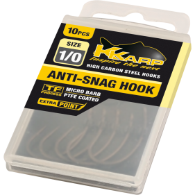 Гачки K-Karp TF HOOKS ANTI-SNAG 10шт.