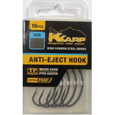 Гачки K-Karp TF HOOKS ANTI EJECT 10шт. Гачки K-Karp TF HOOKS ANTI EJECT 10шт.