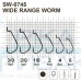 Гачки MiniMax Wide Range Worm SW-0745 5шт. Гачки MiniMax Wide Range Worm SW-0745 5шт.