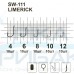 Гачки MiniMax Limerick SW-111, 10шт. Гачки MiniMax Limerick SW-111, 10шт.
