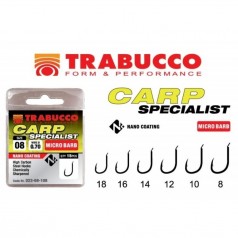 Гачки Trabucco CARP SPECIALIST MICRO BARB, 15 шт.