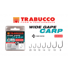 Гачки Trabucco WIDE GAPE CARP MICRO BARB, 15 шт. Гачки Trabucco WIDE GAPE CARP MICRO BARB, 15 шт.