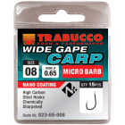 Гачки Trabucco WIDE GAPE CARP MICRO BARB, 15 шт.  № 08